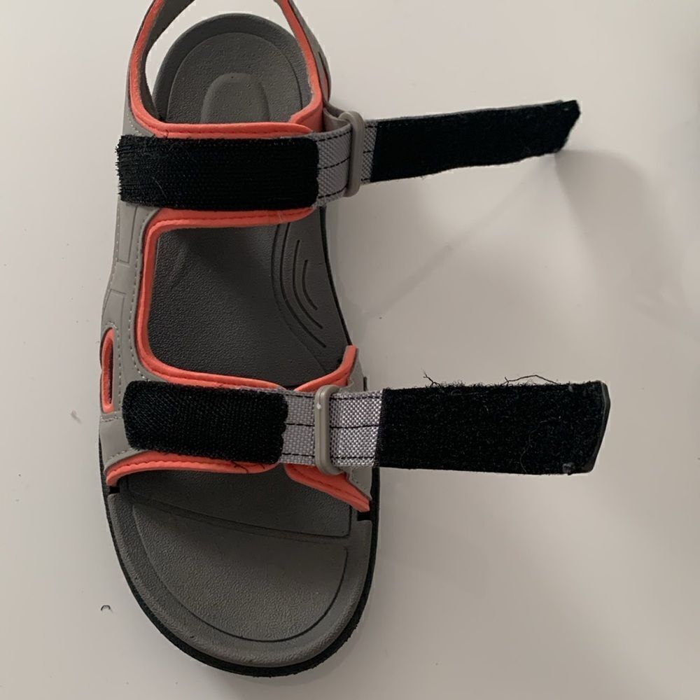 NWT Northside Lightweight Flexible Water Resistant Gray Pink Sandals Size 8 - Picture 3 of 12